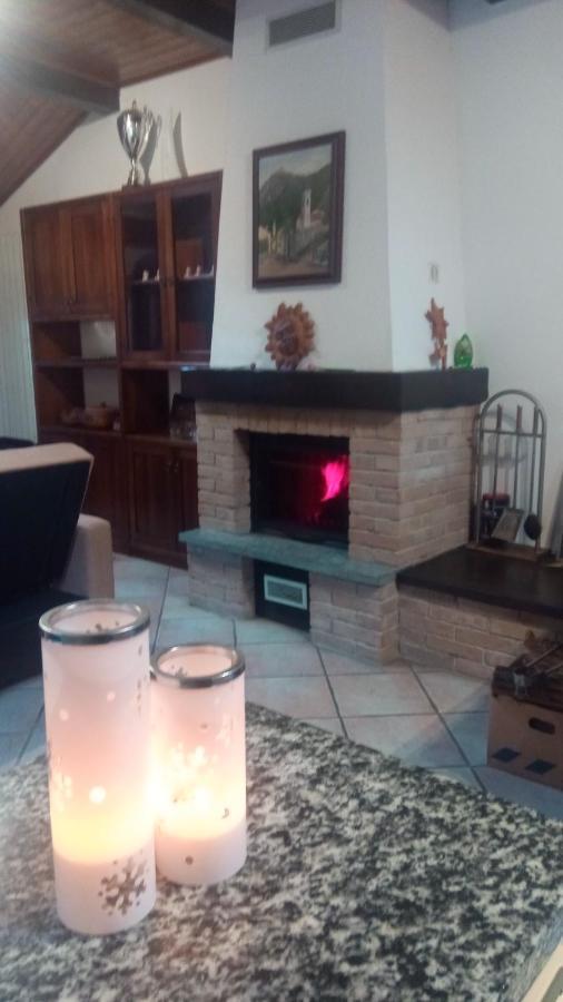 카프리에 Casa Del Rustico, Indipendente Vista Sacra Con Dipinto 빌라 외부 사진