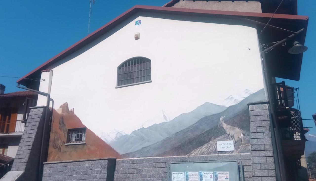 카프리에 Casa Del Rustico, Indipendente Vista Sacra Con Dipinto 빌라 외부 사진