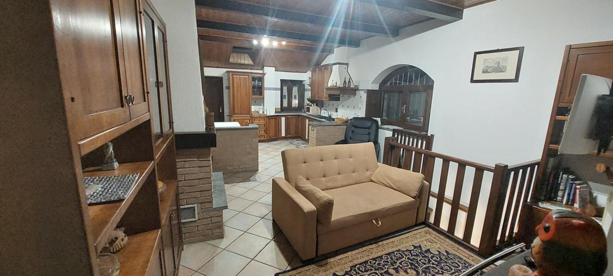 카프리에 Casa Del Rustico, Indipendente Vista Sacra Con Dipinto 빌라 객실 사진